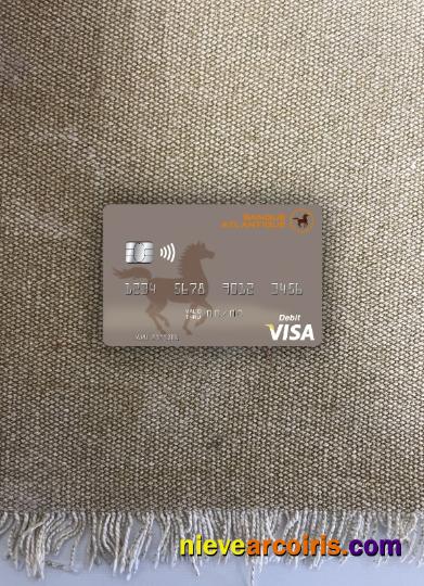 Mali Banque Atlantique visa debit card photolook